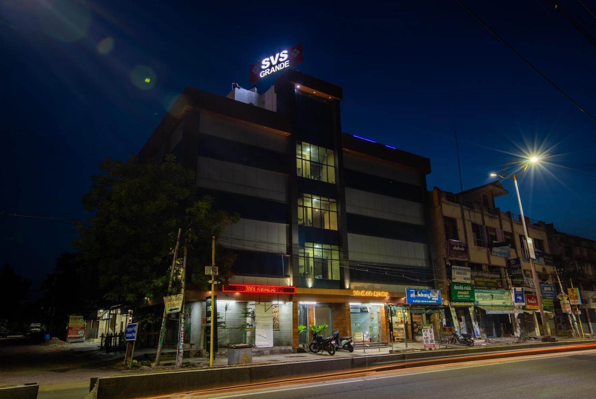 Svs Grande Hotel Pudukkottai Ngoại thất bức ảnh